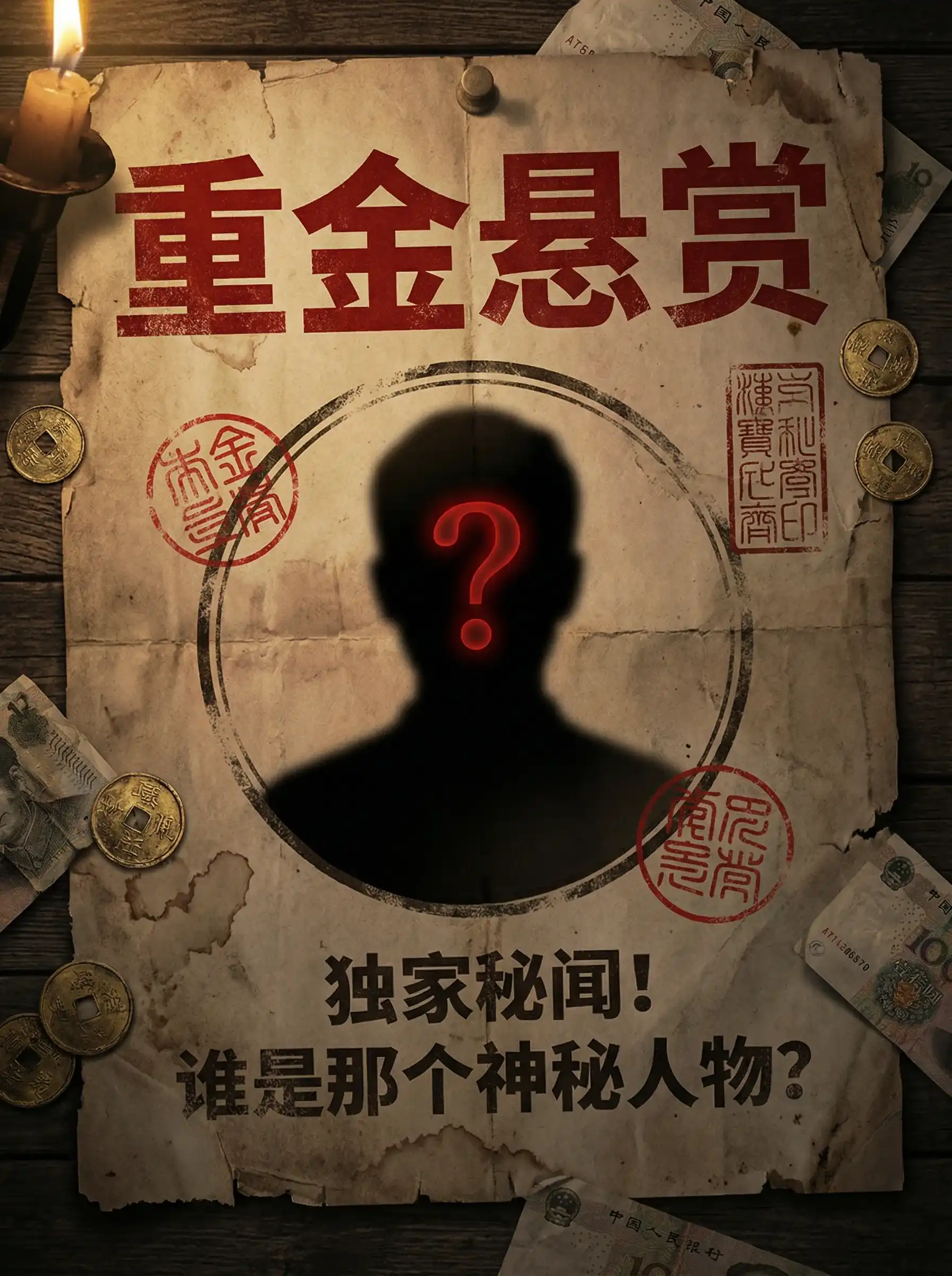 深情触摸百度云 - 重金悬赏线索征集令